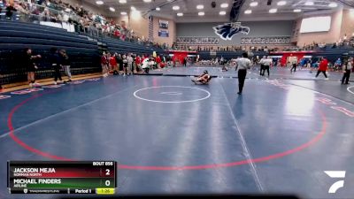 120 lbs Cons. Round 2 - Michael Finders, Airline vs Jackson Mejia, Norman North