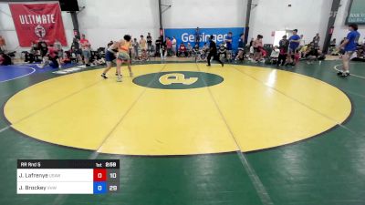 69 kg Rr Rnd 5 - Jayden Lafrenye, USAW Maine vs Jacob Brockey, Vougar's Honors Wrestling