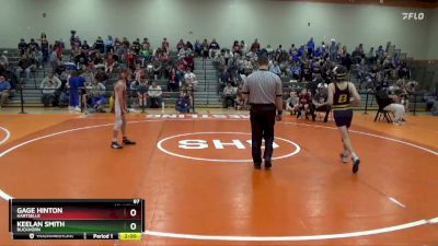 97 lbs Semifinal - Keelan Smith, Buckhorn vs Gage Hinton, Hartselle