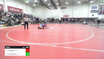 165 lbs Round Of 32 - Jackson Krajeski, Nonnewaug vs Johnny Alexander, Morgan