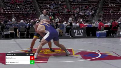 215 lbs Round Of 32 - Brady Kelly, Unionville vs Geno Calgaro, Canon-McMillan