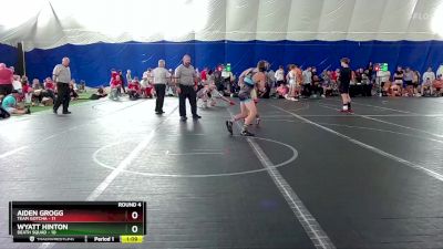 132 lbs Round 4 (8 Team) - Aiden Grogg, Team Gotcha vs Wyatt Hinton, Death Squad