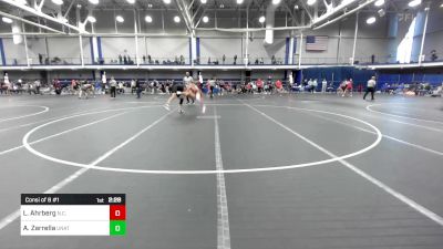 174 lbs Consi Of 8 #1 - Luke Ahrberg, N.C. State vs Aidan Zarrella, Unattached-Sacred Heart University