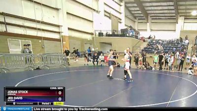 120 lbs Cons. Semi - Jonas Stock, Oregon vs Jed Davis, Alaska