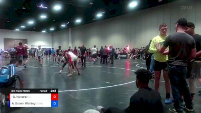 132 lbs 3rd Place Match - Geraldine Honore, Florida vs Alissa Brown Wahington, SOWA (South Orange Wrestling Academy)