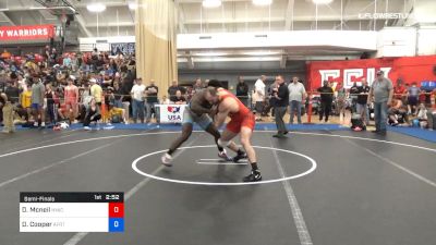 97 kg Semifinal - Donald Mcneil, NYAC/BWC vs Diante Cooper, Air Force RTC