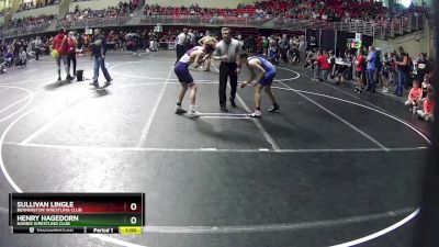 120 lbs Champ. Round 1 - Sullivan Lingle, Bennington Wrestling Club vs Henry Hagedorn, Norris Wrestling Club