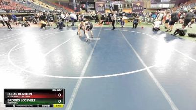 174-175 lbs Round 1 - Brooks Loosvelt, Nebraska vs Lucas Blanton, Dixon Wrestling Club