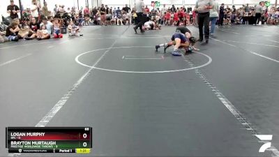 68 lbs Round 5 (8 Team) - Brayton Murtaugh, Prestige Worldwide Throws vs Logan Murphy, HFL