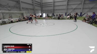 182 lbs Round 2 (8 Team) - Landon Olds, LA vs Broc Righter, Team Alabama