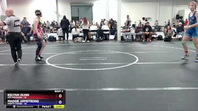 145 lbs Round 1 (6 Team) - Kelynn Dunn, Mat Assassins vs Maggie Armstrong, Misfits Power