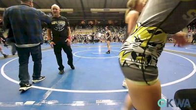 126 lbs Quarterfinal - Torrie Nelson, Cowboy Wrestling Club vs Madison Pagonis, Lady Outlaw Wrestling Academy