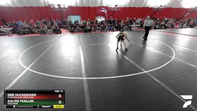 74 lbs Quarterfinal - Sirr Muckerheide, X-Factor Elite Wrestling vs Kolten Mueller, Wisconsin