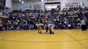 215 lbs finals Brian Beattie PA vs. Dante Nania PA