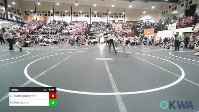 112 lbs Round Of 16 - Lucas Sumagpang, Miami Takedown Club vs Noah Morris, Salina Wrestling Club