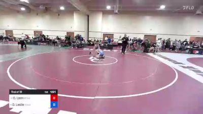 68 kg Rnd Of 16 - Daryn Leon, Brawley Union High School Wrestling vs Duane Leslie, Team Idaho Wrestling Club