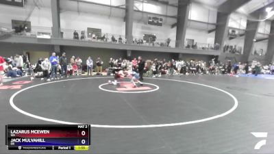 94 lbs Semifinal - Lazarus McEwen, WA vs Jack Mulvahill, OR