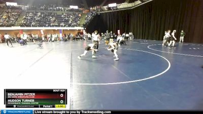 125 lbs Quarterfinal - Benjamin Pitzer, Big Game Wrestling Club vs Hudson Turner, McDominate Training Center