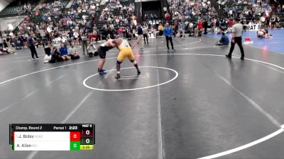 285 lbs Champ. Round 2 - Jake Boley, Nebraska-Kearney vs Alton Allen, Briar Cliff (Iowa)