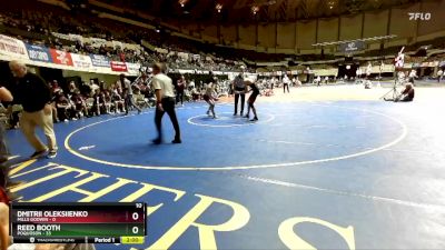 150 lbs Placement (16 Team) - Dmitrii Oleksiienko, Mills Godwin vs Reed Booth, Poquoson