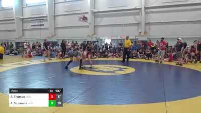 113 lbs Pools - Alexa Thomas, Badger Girls Elite vs Ava Sommers, NE United (OH)