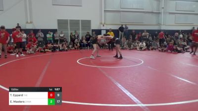 132 lbs Pools - Tanner Eppard, The Asylum Black vs Ethan Masters, Ckwa