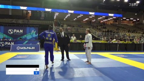 SARAH GAIL RICE vs DANIELA ALZIRA DA SILVA AROUCA 2024 Pan Jiu Jitsu IBJJF Championship
