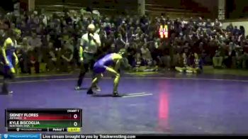 133 lbs Kyle Biscoglia, Northern Iowa vs Sidney Flores, Air Force