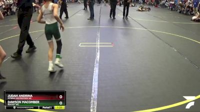 57 lbs Cons. Semi - Judah Andrina, Otsego Destroyers WC vs Dawson Macomber, Rocket WC