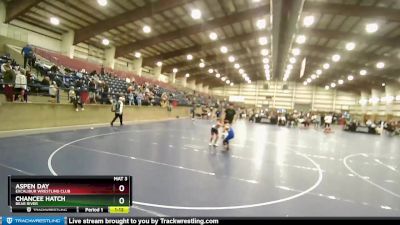 71-76 lbs Round 2 - Aspen Day, Excalibur Wrestling Club vs Chancee Hatch, Bear River