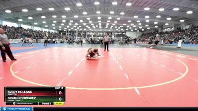 126 lbs Cons. Round 1 - Avery Holland, Grafton vs Bryan Rodriguez, Louisa County