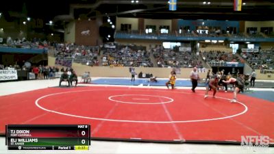 150 lbs Cons. Round 1 - Eli Williams, St. Xavier vs Tj Dixon, Fort Campbell