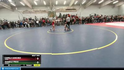 100 lbs Champ. Round 1 - Camila Sanchez, Yuma vs Daniele Proo, Legacy