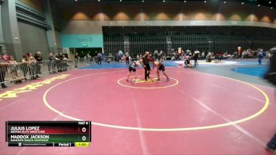 120-126 lbs Round 2 - Maddox Jackson, Damonte Ranch Mustangs vs Julius Lopez, Nevada Elite Wrestling