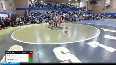 190lbs Quarterfinal - Ihanna Perez, Grandview (Girls) vs Tru Willis, Silas (Girls)