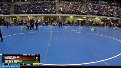 65 lbs Cons. Round 1 - Rodolfo Beltran, Wrestling Factory vs Vincent Zeiher, Amery Warrior`s