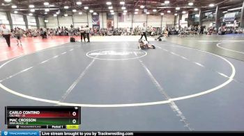 96 lbs Rd# 6- 9:00am Saturday Final Pool - Carlo Contino, Cali Red vs Mac Crosson, Iowa Black
