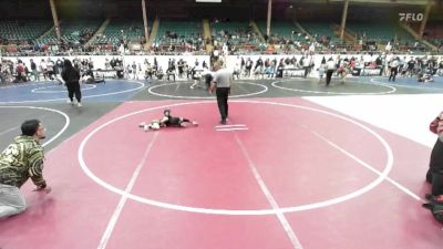 40 lbs Round Of 16 - Jarren Chacon, Juggernaut WC vs Isaiah Leyba, Grant County Elite WC