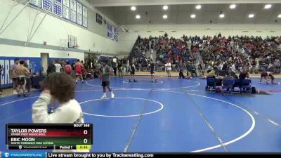 152 lbs Cons. Round 4 - Taylor Powers, Xavier Prep Highschool vs Eric Moon, South Torrance High School