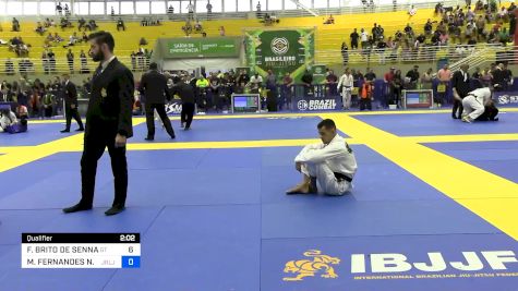 FELIPE BRITO DE SENNA vs MAXIMO FERNANDES N. FILHO 2024 Brasileiro Jiu-Jitsu IBJJF