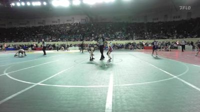 80 lbs Round Of 32 - Joseph Kersey, Lions Wrestling Academy vs Westin Pollock, Owasso Junior High