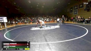 126 lbs 1st Place Match - Dominic Marquez, Paso Robles vs Santino Alvaro, Santa Ynez