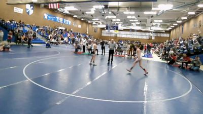 92 lbs Champ. Round 1 - Peyton Hogan, Uintah Jr High Wrestling vs Gage Snook, Sanderson Wrestling Academy