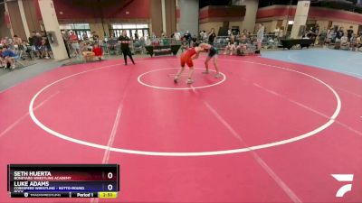 132 lbs Champ. Round 1 - Seth Huerta, Boneyard Wrestling Academy vs Luke Adams, Corespeed Wrestling - Hutto-Round Rock