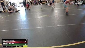 85 lbs Round 4 (6 Team) - Carter McKart, Dundee WC vs Kellen Oconnell, Ninja Killer Black