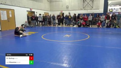 107 lbs R-16 - Brody Bishop, Hickory vs Josiah Maestas, Slam Academy-NV