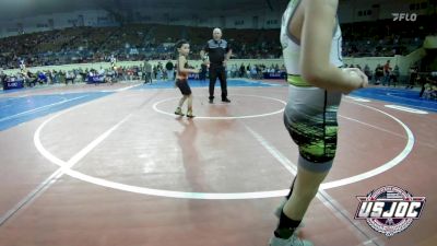 49 lbs Consi Of 16 #2 - Larenz Ingram, RSA RedStorm vs Baker James, Blaine County Grapplers