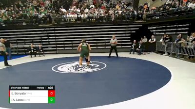 190 lbs 5th Place Match - Andre Leota, Olympus vs Eli Bonyata, Timpanogos