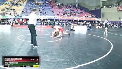 197 lbs Semis (4 Team) - Richard Legg, Ashland vs Phoenix Rodgers, Indianapolis