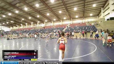 80 lbs Round 3 (6 Team) - Manny Novelli, ALASKA vs Keller Watt, Montana, MT
